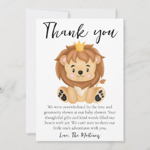 cute message baby shower thank you cards