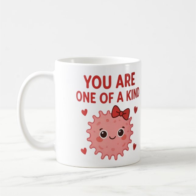 Cute Microbe One of a Kind Mug (Left)