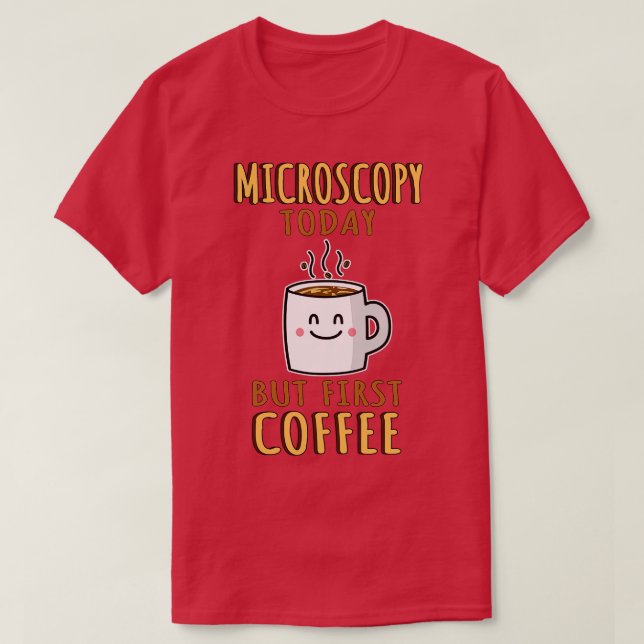 Cute Microscopy T-Shirt (Design Front)