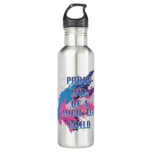 Cute Microtia Mum 710 Ml Water Bottle