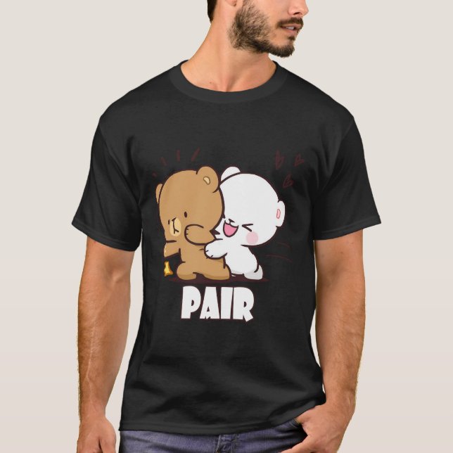 cute milk and mocha T-Shirt (Front)