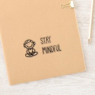 Cute Mindfulness Black and White