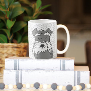 Cute Mini Schnauzer Coffee Mug