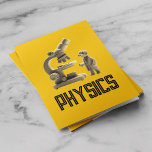 Cute Mini Scientist Physics Projects Gold Pocket Folder<br><div class="desc">School Science File Physics Projects Pocket Folder.</div>