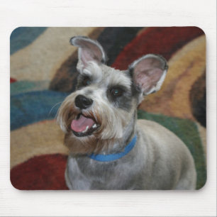 Cute Mini Sxhnauzer Mouse Mat