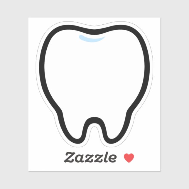 Cute Minimal Tooth Illustration (Sheet)