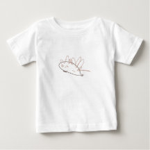 Cute Minimalist Hedgehog Scribble Doodle for Kids