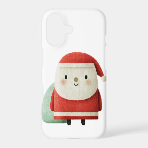 Cute Minimalist Santa Claus