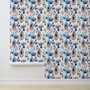 Cute misc tiled flower pattern wallpaper