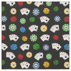 Cute mixed casino gambling pattern material