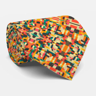 Cute mixed colours design tie