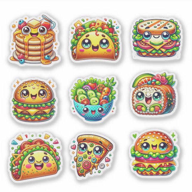 Cute mixed food lovers (Front)