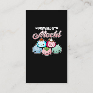 Cute Mochi Lover Rice Cake Foodie Kawaii Fooda Business Card