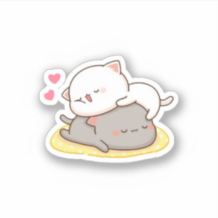 Cute Mochi Peach Cat