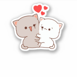 Cute Mochi Peach Cat