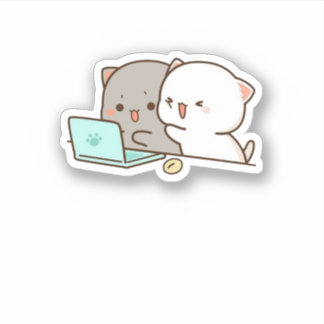 Cute Mochi Peach Cat