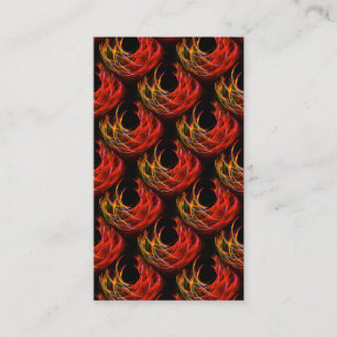 Cute Modern Boho Elegant Abstract Art Pattern #503 Business Card