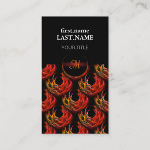 Cute Modern Boho Elegant Abstract Art Pattern #503 Business Card