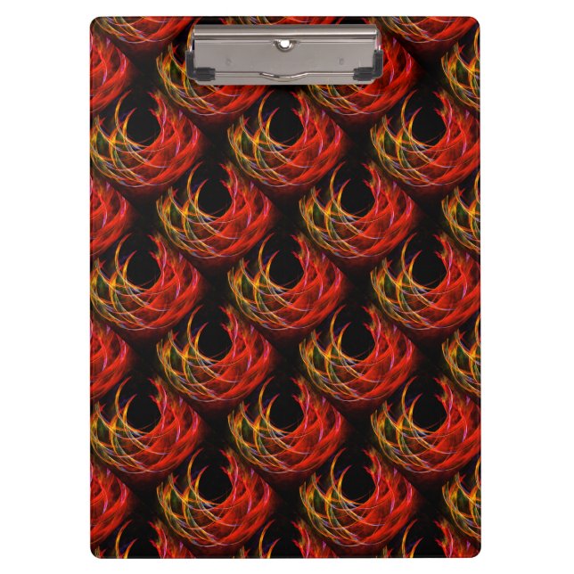 Cute Modern Boho Elegant Abstract Art Pattern #503 Clipboard (Front)