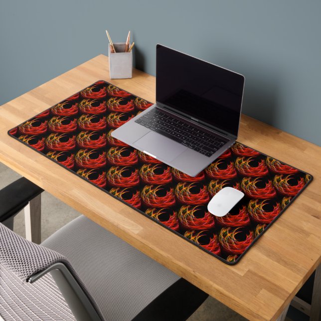 Cute Modern Boho Elegant Abstract Art Pattern #503 Desk Mat (Office 2)