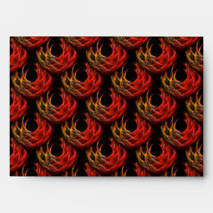 Cute Modern Boho Elegant Abstract Art Pattern #503 Envelope