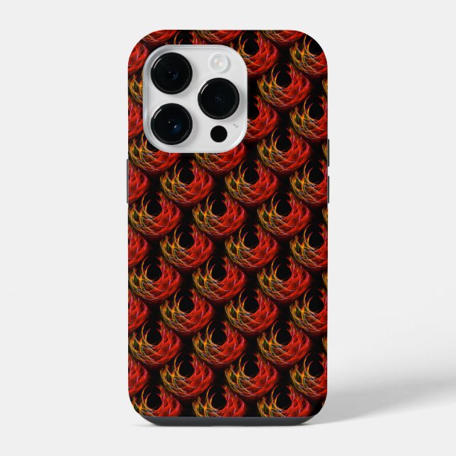 Cute Modern Boho Elegant Abstract Art Pattern #503 iPhone Case (Back)
