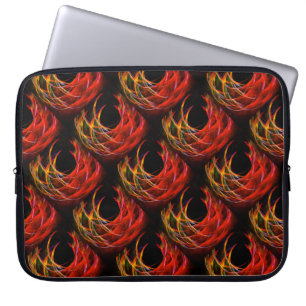 Cute Modern Boho Elegant Abstract Art Pattern #503 Laptop Sleeve