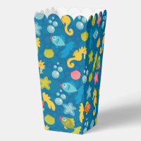 Cute Modern Colourful Fish Sea Animals Nature Kids