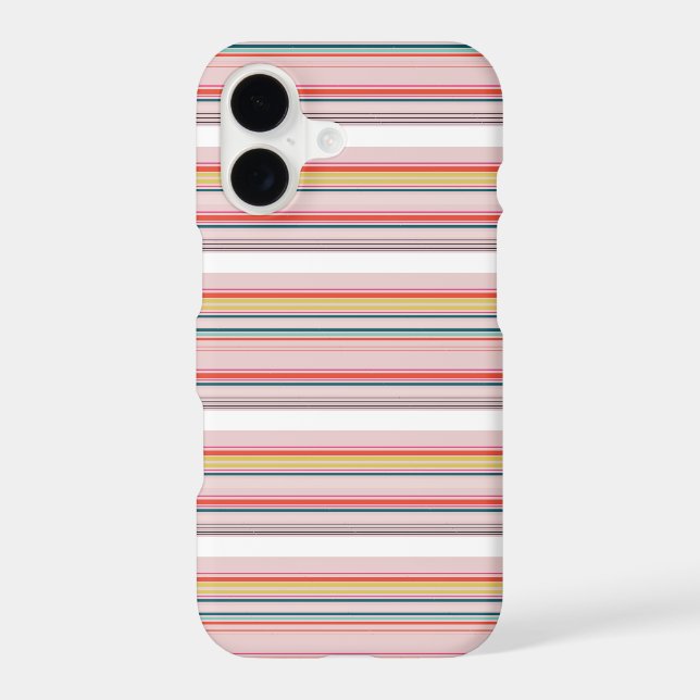 Cute modern colourful stripes (Back)