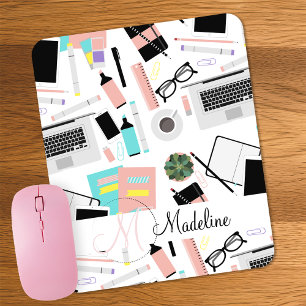 Cute Modern Custom Desktop Pattern Mouse Pad