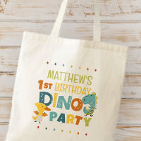 Cute Modern Dino Dinosaur Kid's Birthday Party