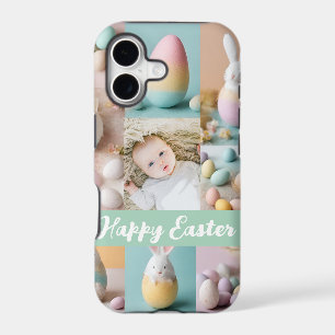 Cute Modern Easter collage Pastel scrapbook photo