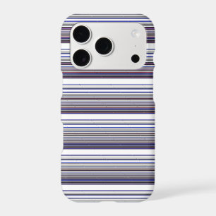 Cute modern grey blue stripes