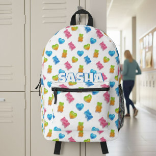 Cute Modern Gummy Bear Backpack - Cool Candy