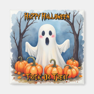 Cute Modern Halloween Spooky Collection Magnet