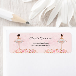 Cute Modern Little Ballerina Photo Baby Shower