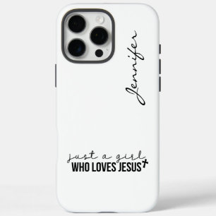 Cute Modern Minimalist Faith iPhone iPhone 16 Pro Max Case