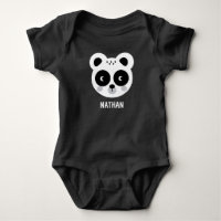 Cute Modern Panda Face Personalised