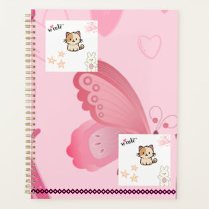 Cute Modern Pink Planner