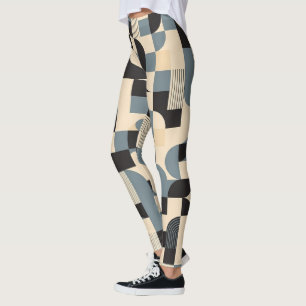 Cute Modern tiled pattern Leggings
