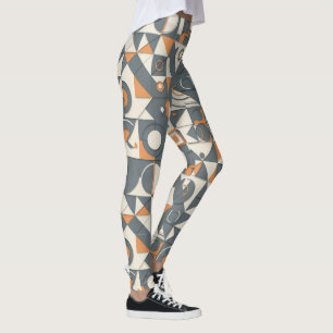 Cute Modern tiled pattern Leggings