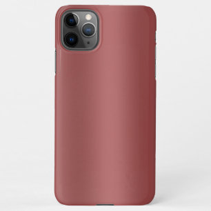 Cute Modern  Watercolor gradient solid red colour  iPhone 11Pro Max Case