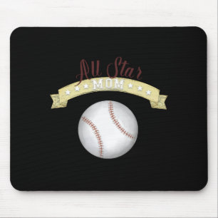 Cute Mom All Star Personalized T Shirt  Mouse Mat