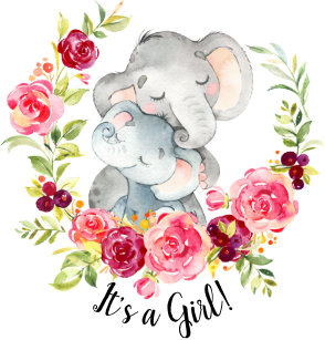 Cute Mom And Baby Elephant Clipart Ardusat Org