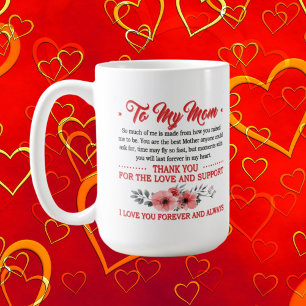 Cute Mom poem add monogram Coffee Mug