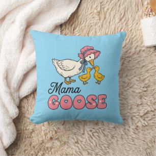 Cute Momma goose word art Cushion