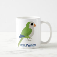 Cute Monk Parakeet