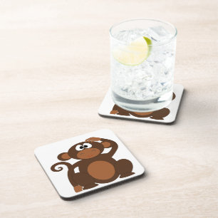 Cute Monkey Coaster