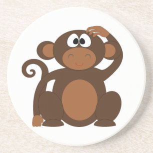 Cute Monkey Coaster