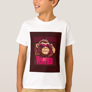 cute monkey design T-Shirt